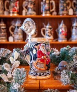Santa at Home Stein by King Werk