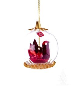 Resl Lenz Bird Kugeln in Red