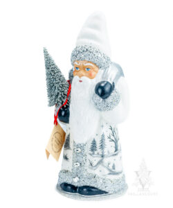 Santa White Tree Scene