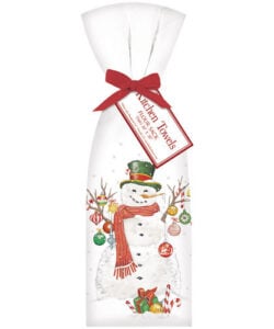 Ornament Snowman Towel