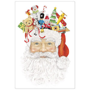 Santa Toy Hat Towel