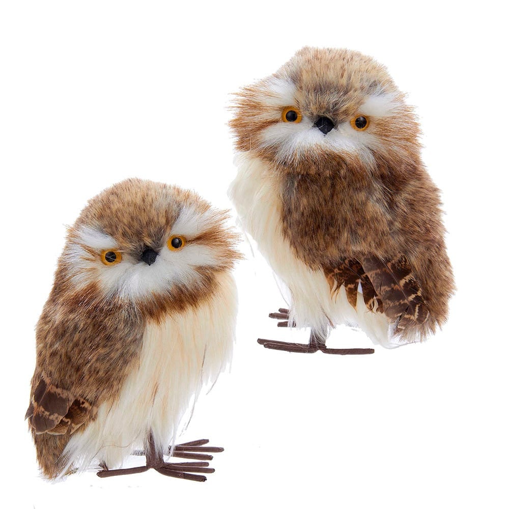 Brown Owl Ornament (Assorted)
