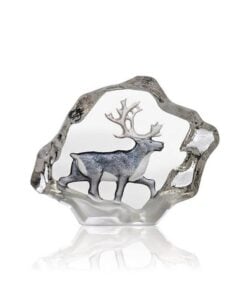 Målerås Swedish Crystal Christmas Reindeer