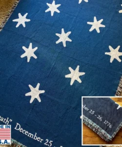 "Victory" Blanket ? Stars from Washington's Headquarter's Flag