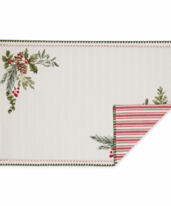 Boughs Of Holly Printed Placemat