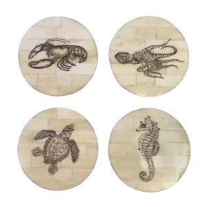Coaster Sea Life (Set of 4)