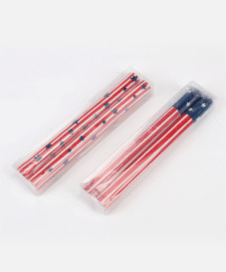 Star Spangled Taper Candles (Pair of 2—Assorted)
