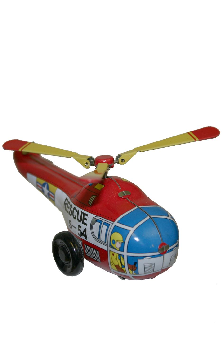 Helicopter Tin Toy
