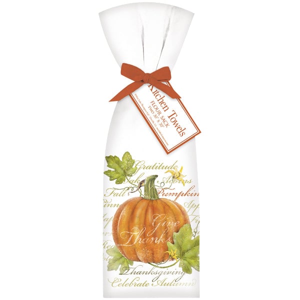 Pumpkin Botanical Towel
