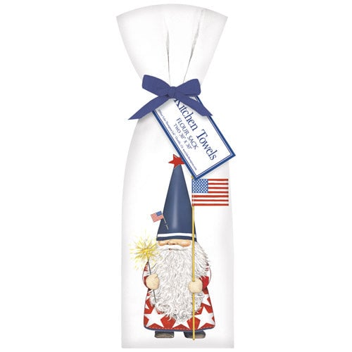 Patriotic Gnome Towel