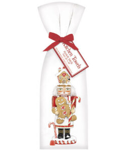 Gingerbread Nutcracker Towel