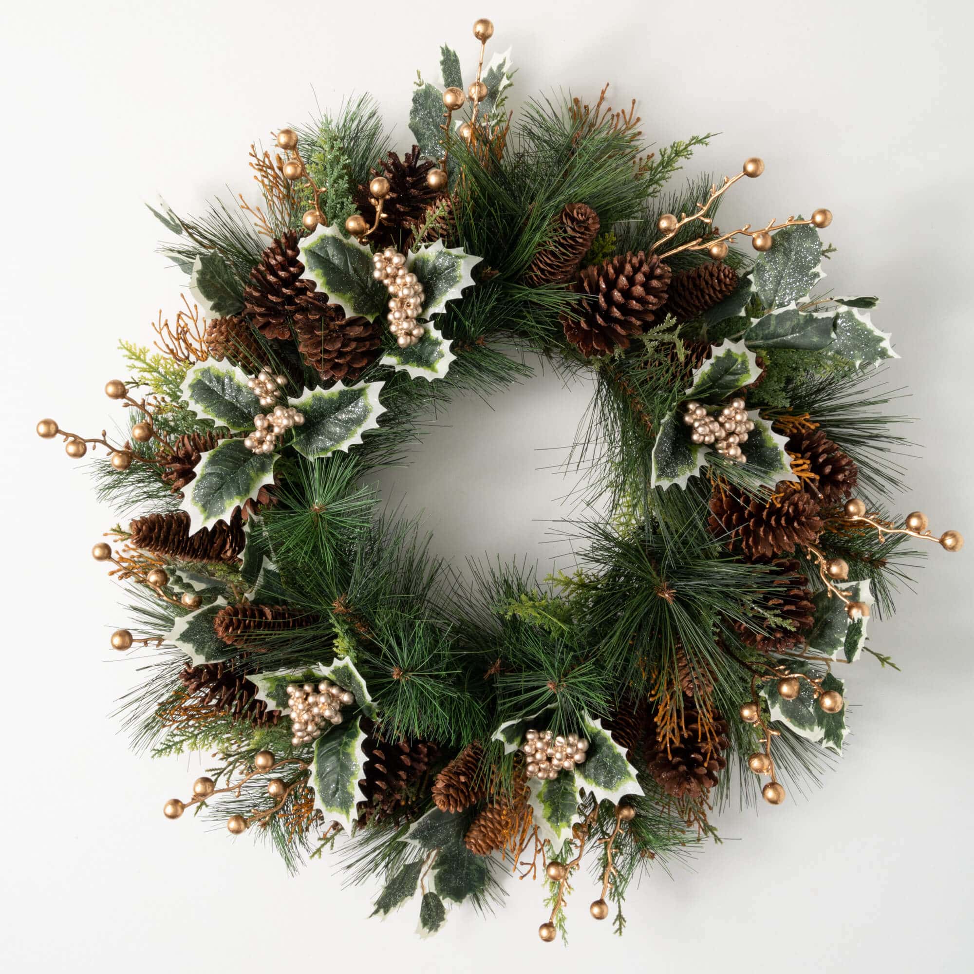 Pine/Holly Wreath