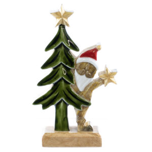 Santa with Tree