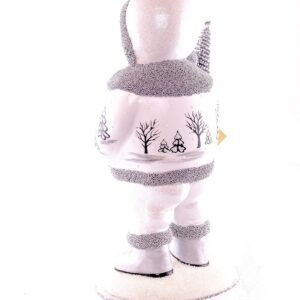 Santa White with Beaded Edge