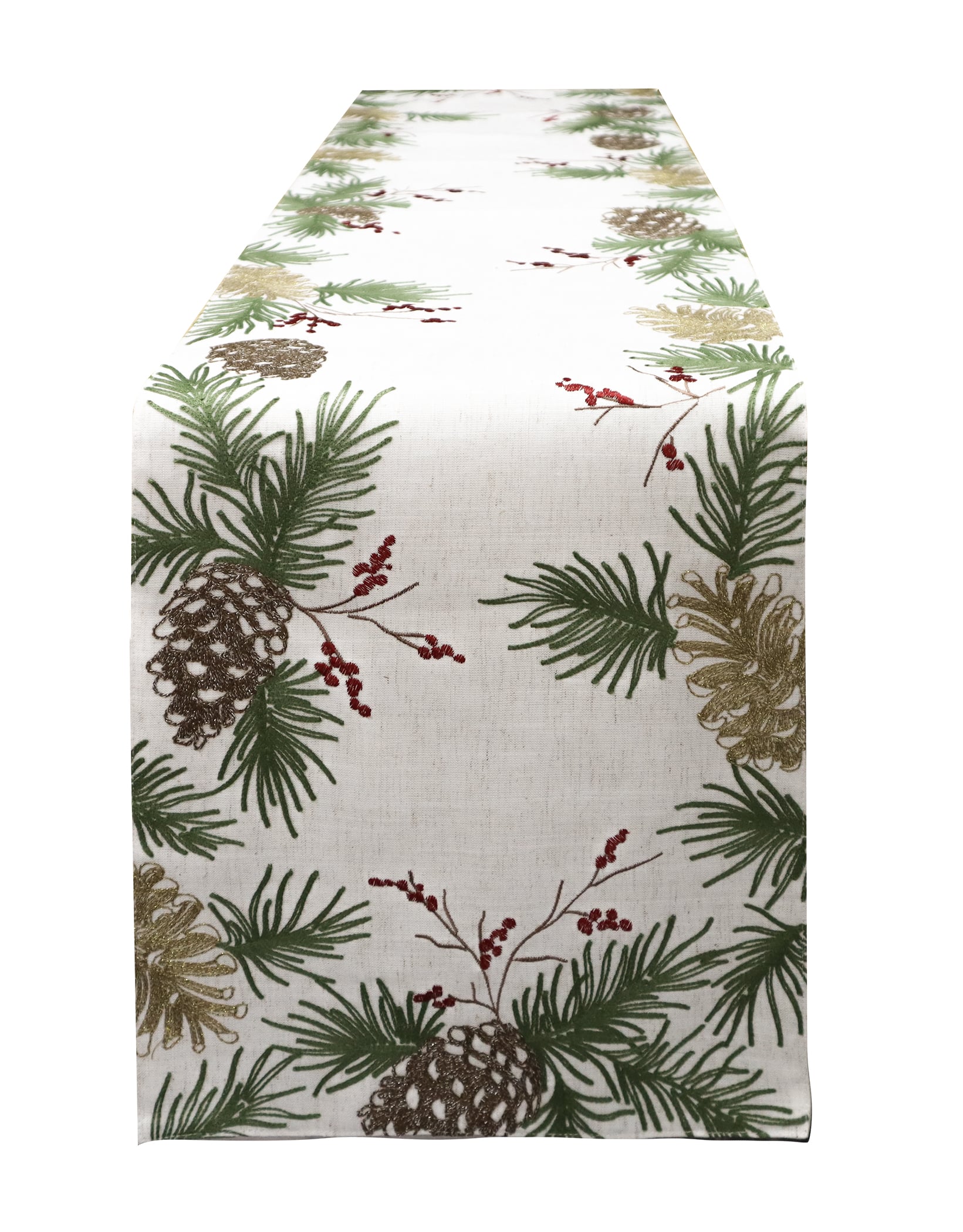 Table Runner Pinecones