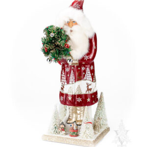 Red Santa with Landscape Design