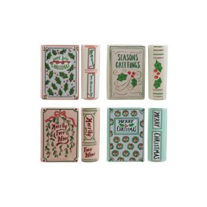 Ceramic Book Vase (Assorted)