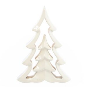 Large Enamel Cut Out Tree