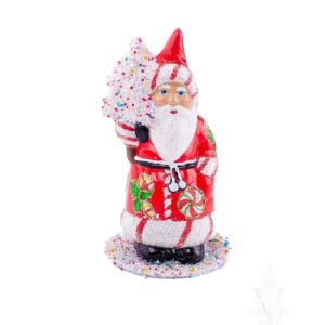 Red Santa with Candy Cane