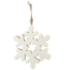 Large Enameled Snowflake