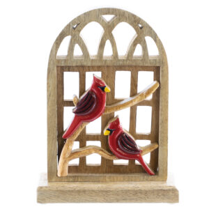 Cardinal At Window