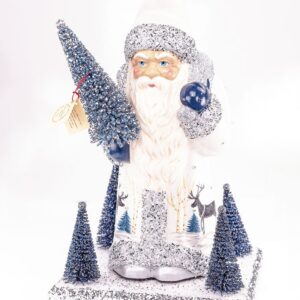 Santa White Reindeer Design