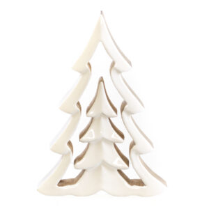 Enamel Cut Out Tree Med