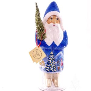 Santa Blue with Children