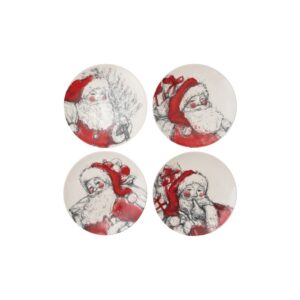 Stoneware Santa Dish (Assorted)