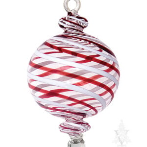 Red & White Striped Ball